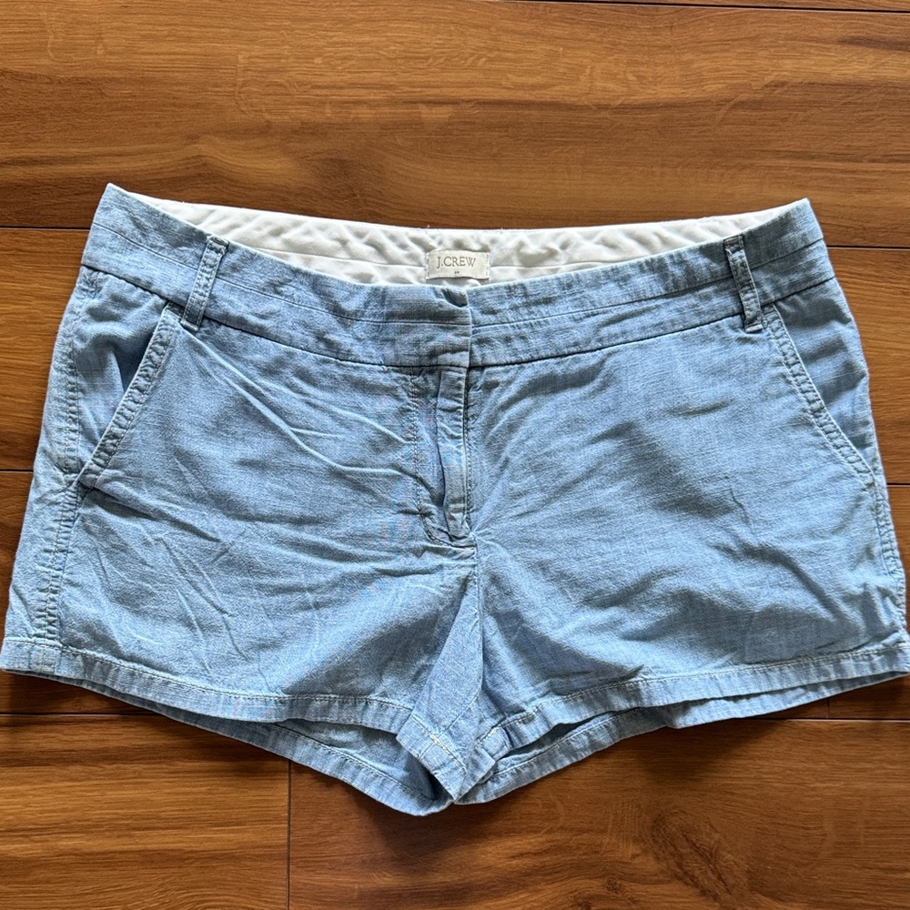 J.Crew Chambray Shorts 10